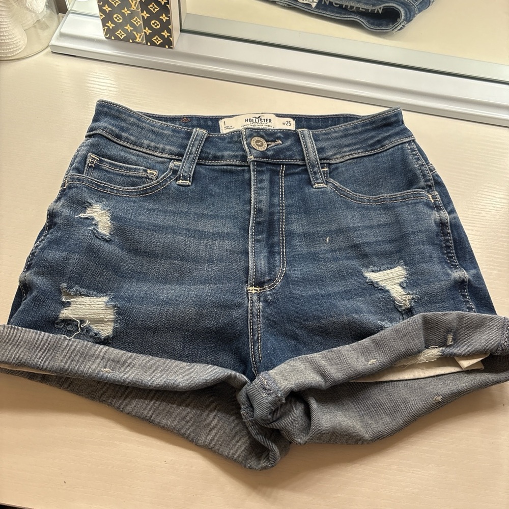 Hollister Classic Blue Denim Shorts